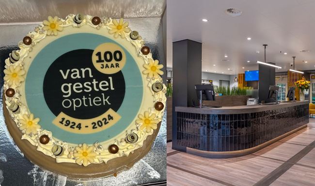 100-jarig jubileum voor Van Gestel Optiek 